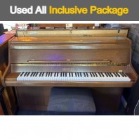 Used Bentley Satin Mahogany Compact Upright Piano Trade Price Bargain (SN:157740) Used Bentley Satin Mahogany Compact Upright Piano Trade Price Bargain (SN:157740)